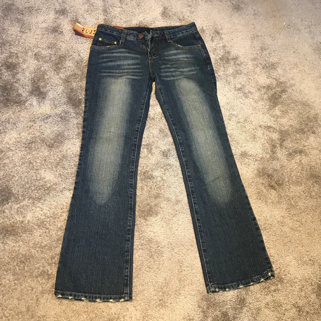 Lågmidjade jeans