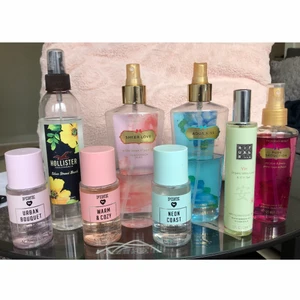 Parfym  - Lite olika parfymer med olika mycket kvar i. Säljer en för max 100 kr, de som det är mindre kvar i är såklart billigare. Skriv till mig för mer info! Pris kan diskuteras💞💞