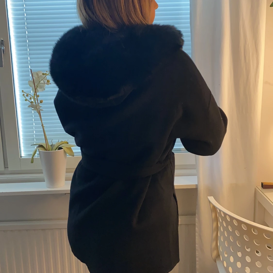 Garoff kappa med päls storlek XS  - 90