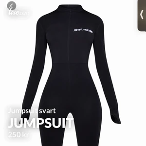 Plt svart jumpsuit strl S/36 - Helt ny råkade beställa två likadana 