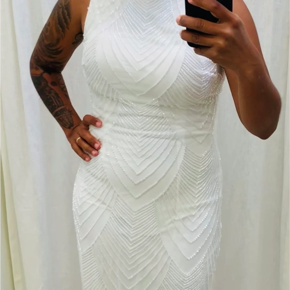 Fest eller bröllopsklänning Stl 38 - 90