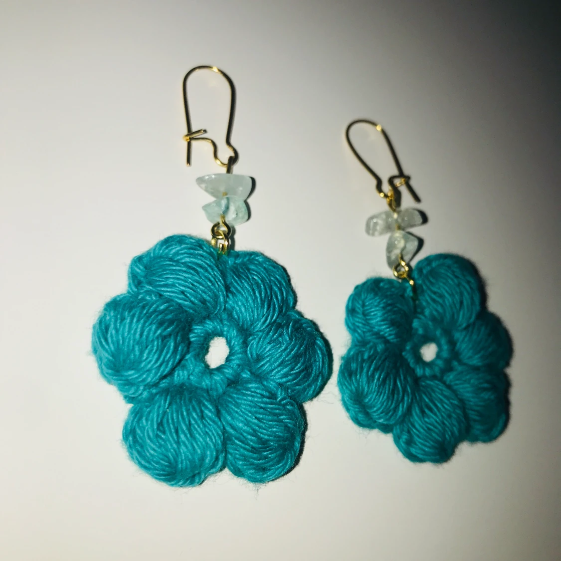 Virkade handgjorda örhängen, No.13 !