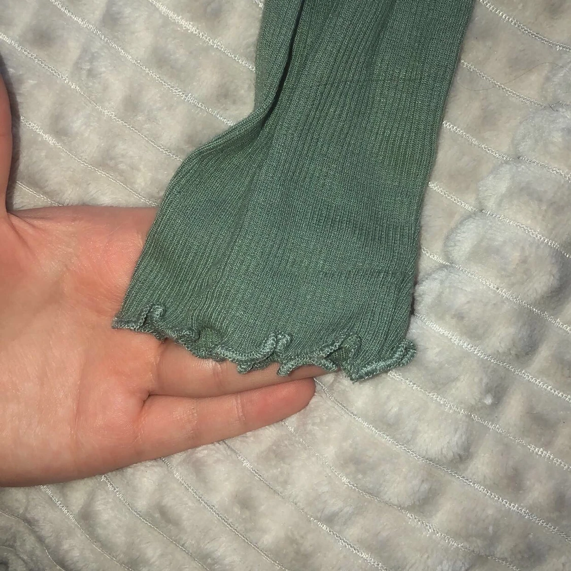 Grön croptop bikbok - 90