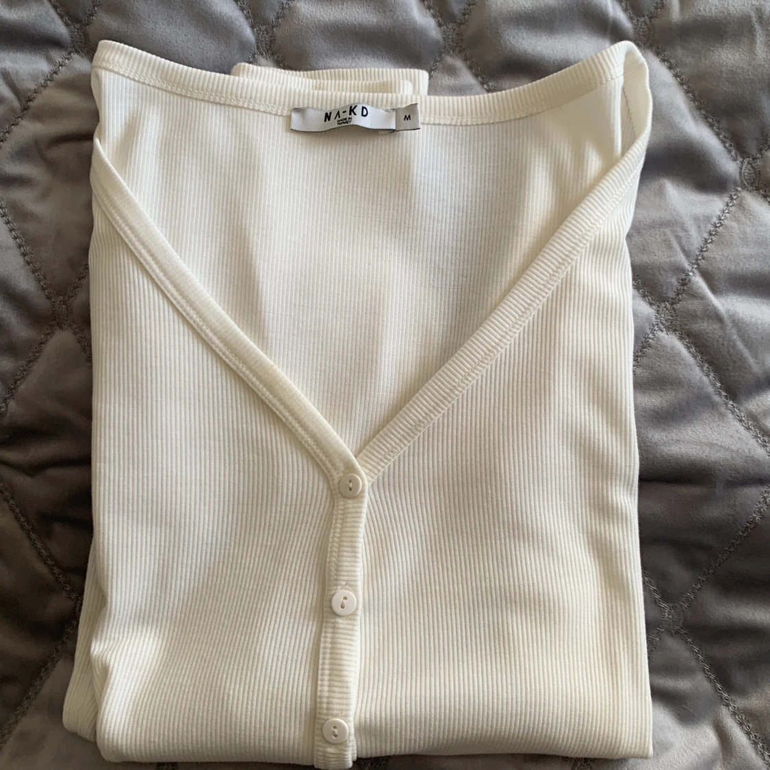 Ribbstickad kofta från nakd💕 - 90