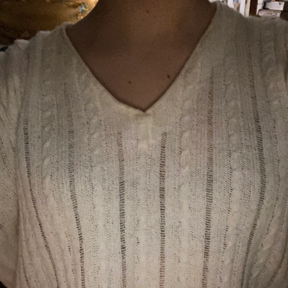 Ribbstickad tröja :) - 91