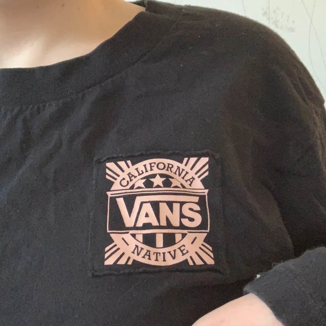 Vans långärmad croppad tröja - 91
