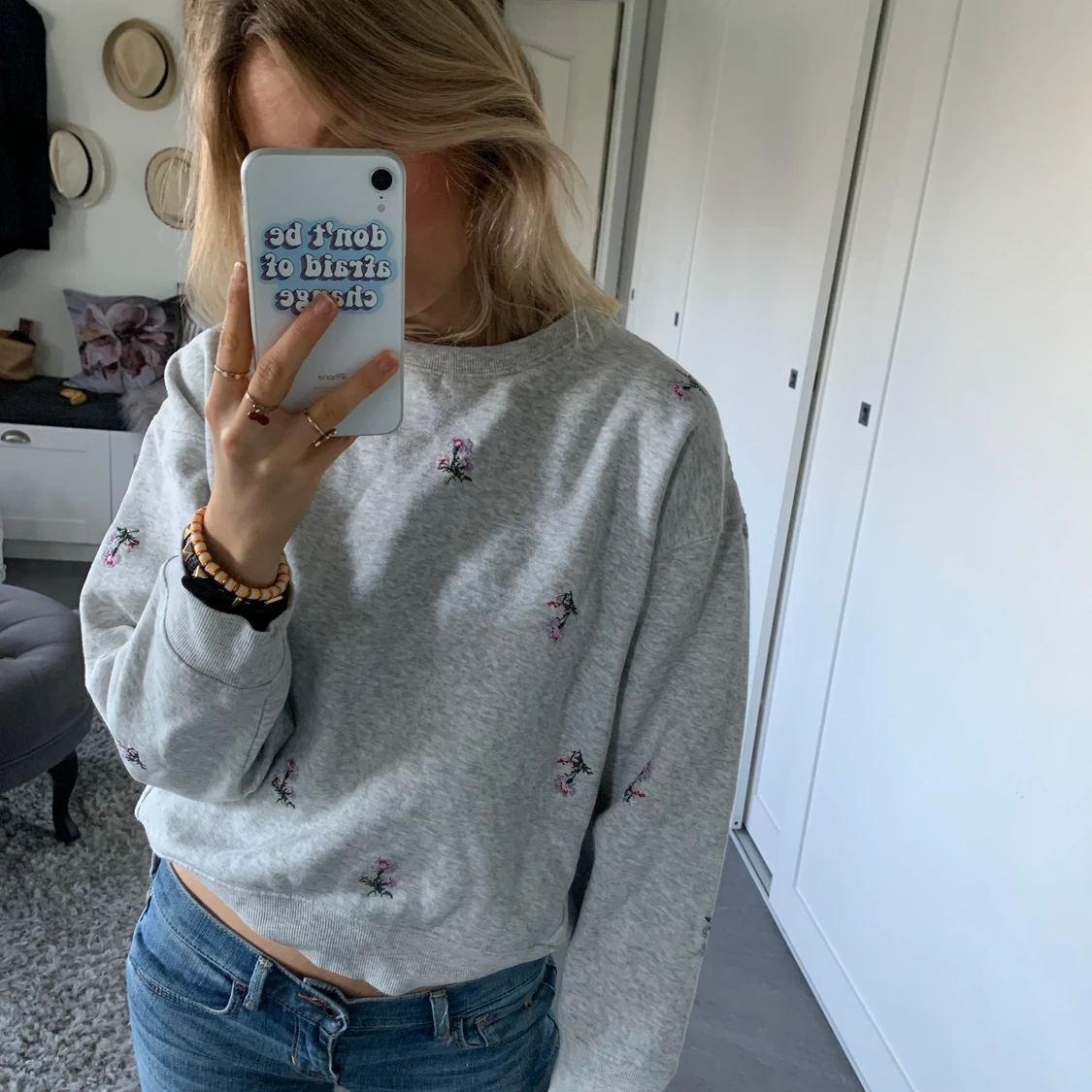 Såå söt collagetröja 🌸🌷🌺🌼🌻