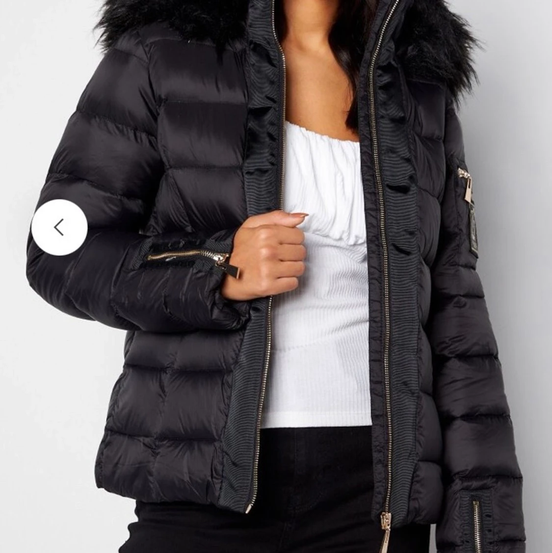 Madesimo down jacket, black