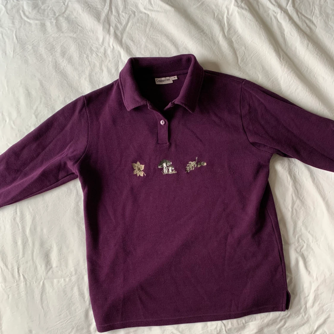 Långärmad höst pikétröja 