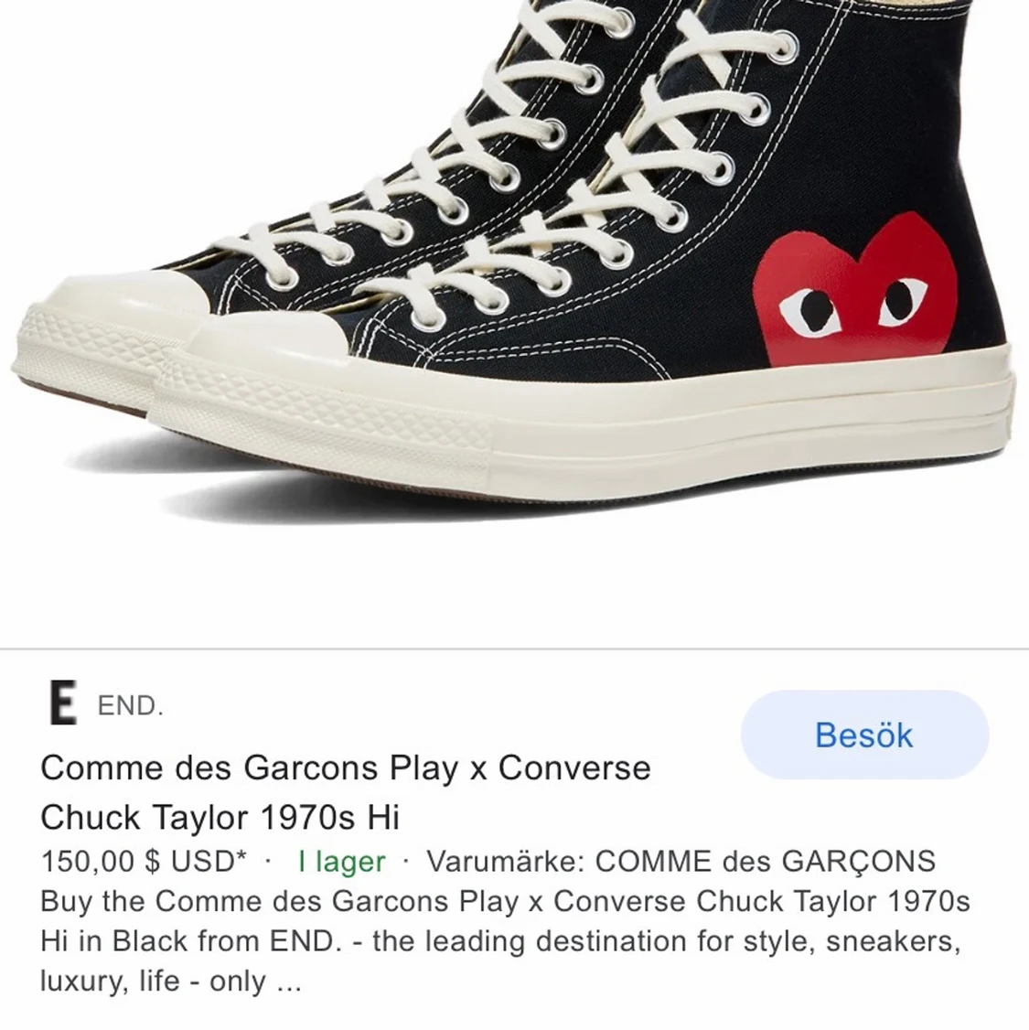 comme des garcons converse