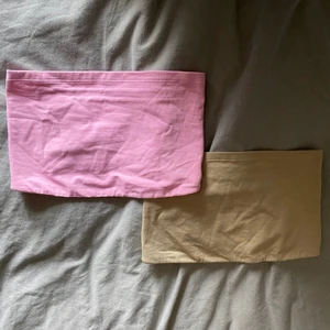 Toppar - Två jättefina toppar från Gina tricot💓 önskade verkligen att dom passade men tyvärr så satt dom för tajt😩 (man ser så sjukt brun ut i den rosa😝)