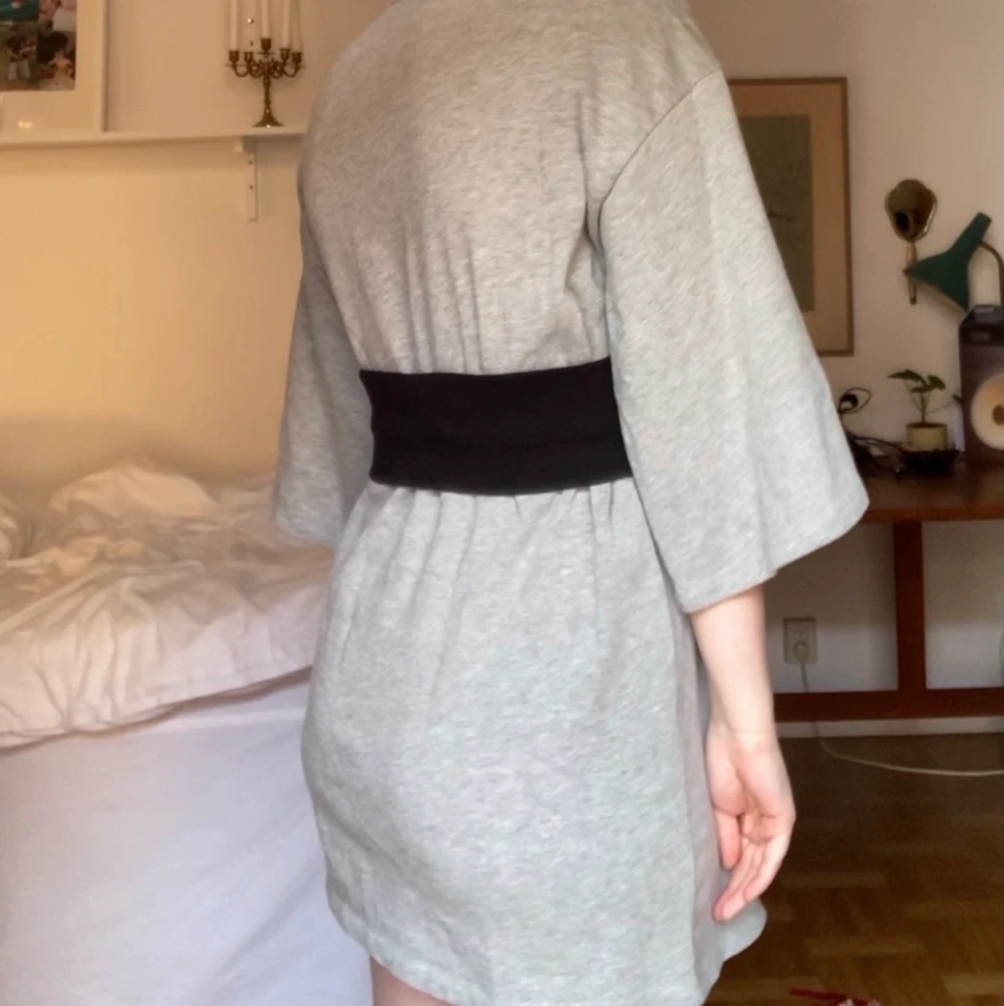 Klänning med midja - 90