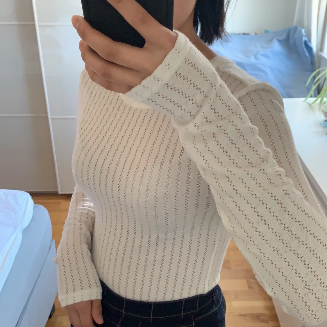 Skön topp med öppen rygg