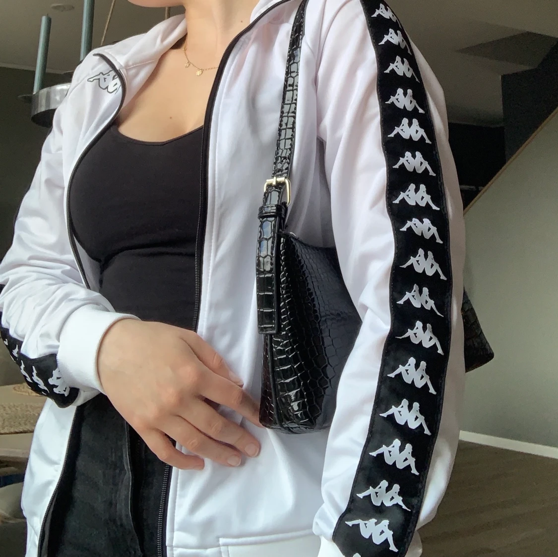 Vit kappa track jacket