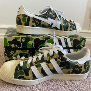 Adidas x Bape Superstar - 9/10 använda en gång OG allt