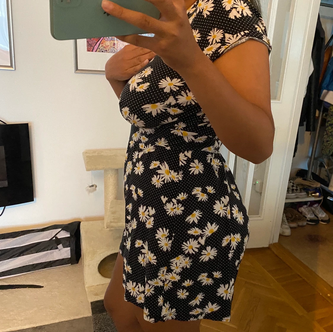 Blommig jumpsuit - 91