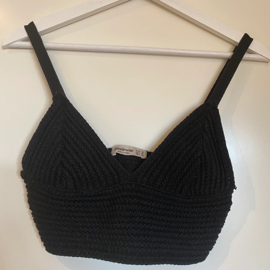 Virkad crop top - 90