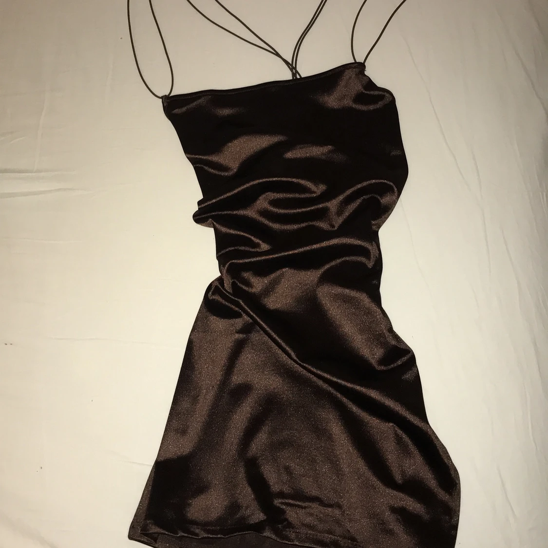 Satin klänning från H&M  - 90