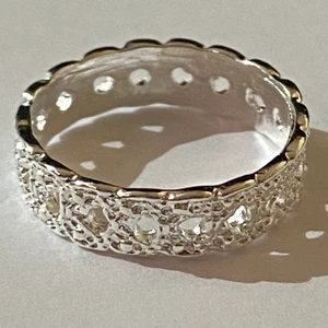 Ring - Silverring i form av en kedja.