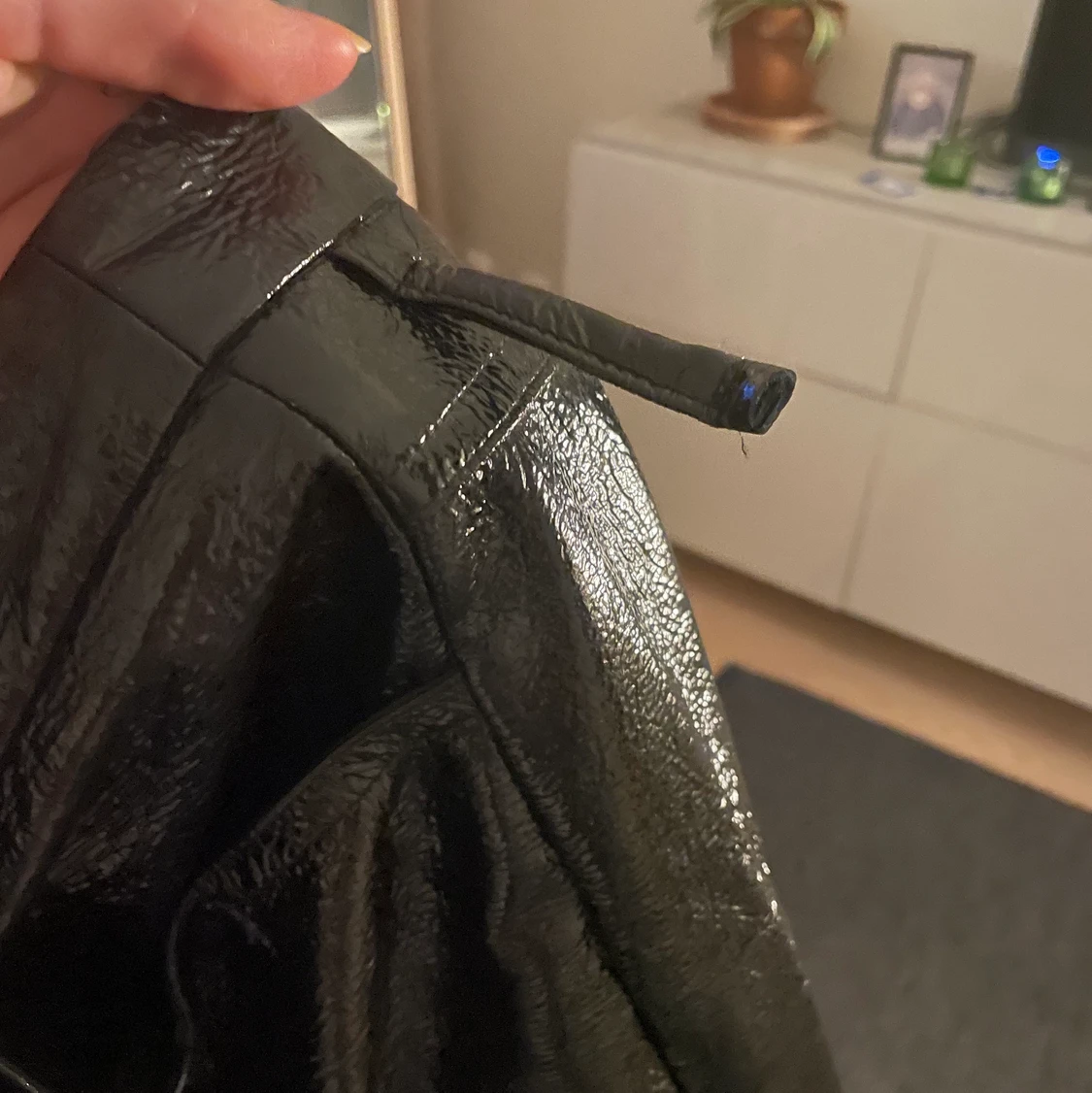 Patentläder bralla - 91