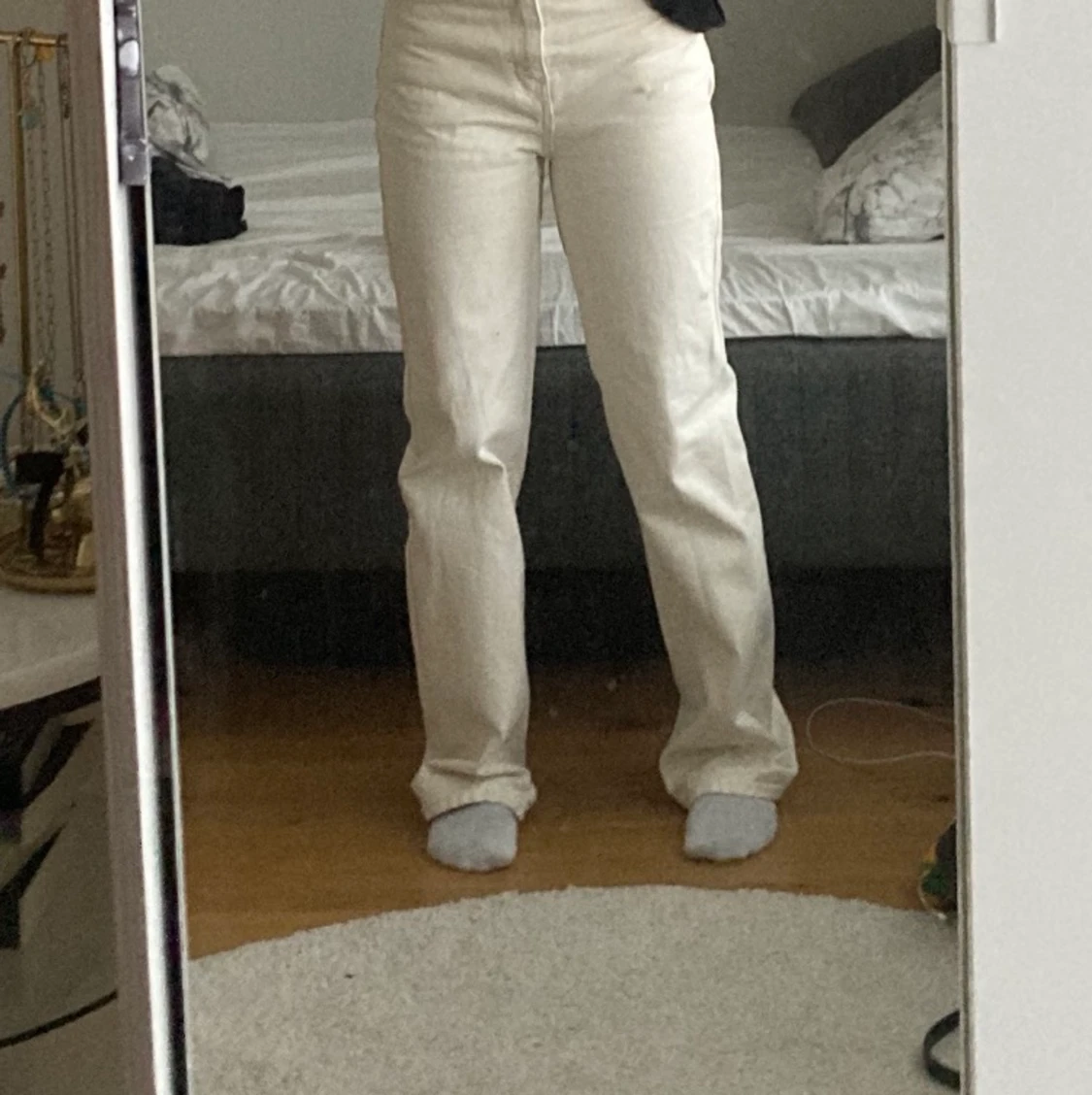 Bonne white jeans från Lager 157 - 90