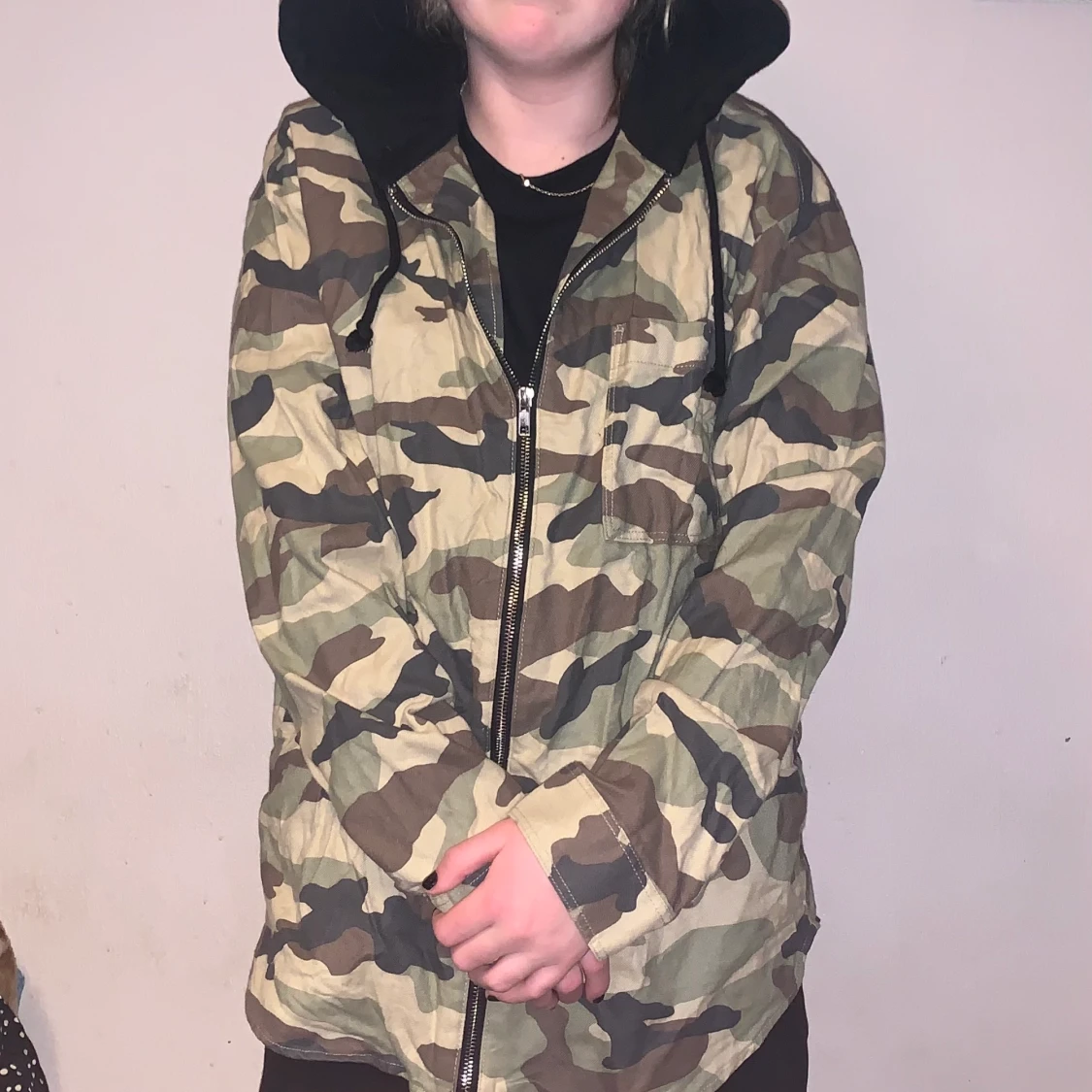 Militär färgat kofta - 90