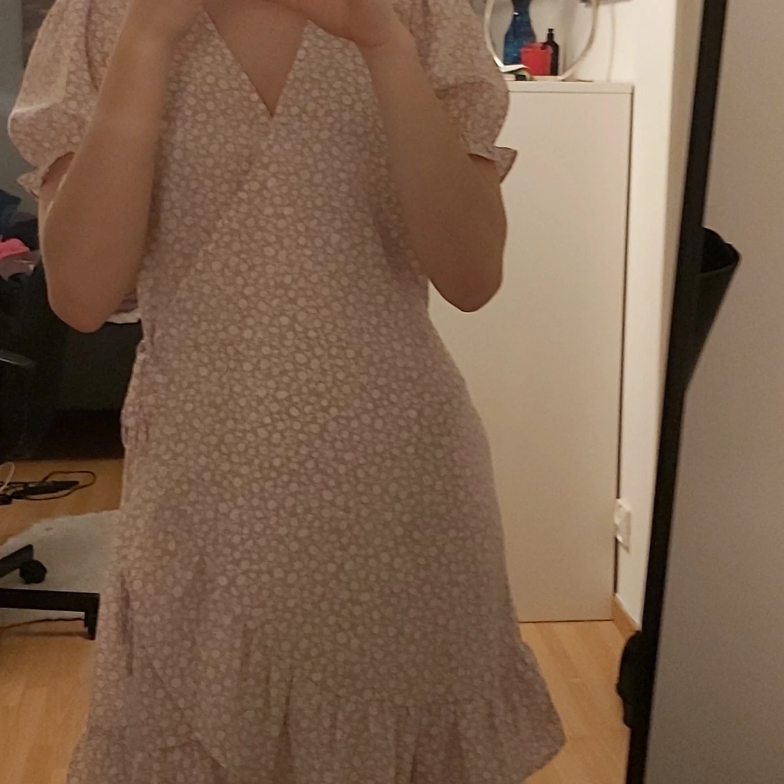 Ljusrosa klänning  - 90