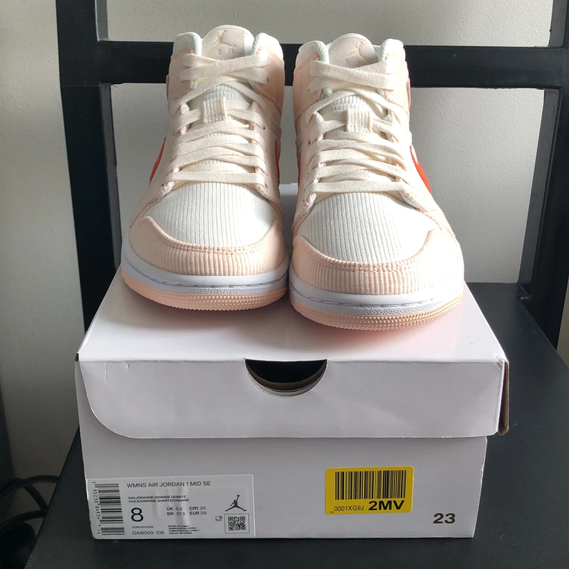 Jordan 1 mid corduroy sail  - 90