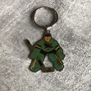 San José Sharks Nyckelring Vintage år 91 - Vintage nyckelring från San Jose Sharks och deras debutsäsong i NHL år 1991. Se bilder för gravering av året 91 på baksidan. Ovanligt att dessa dyker upp. Ge ett bud! 13kr fraktkostnad.