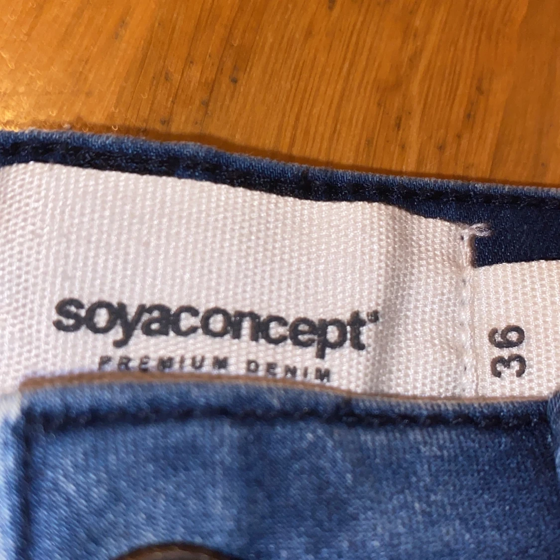 Mörkblå jeans kjol - 91