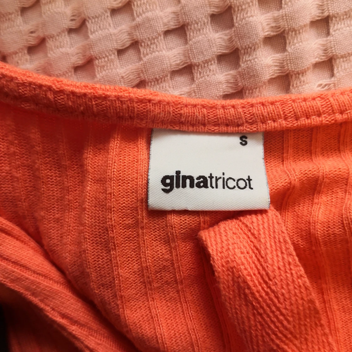 Orange/neon topp - 90