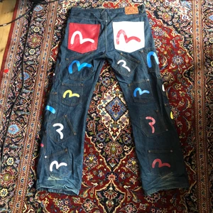 Evisu multipocket jeans - UTE PÅ TRADERA ISTÄLLET AUKTION SLUTAR 27E FEBRUARI