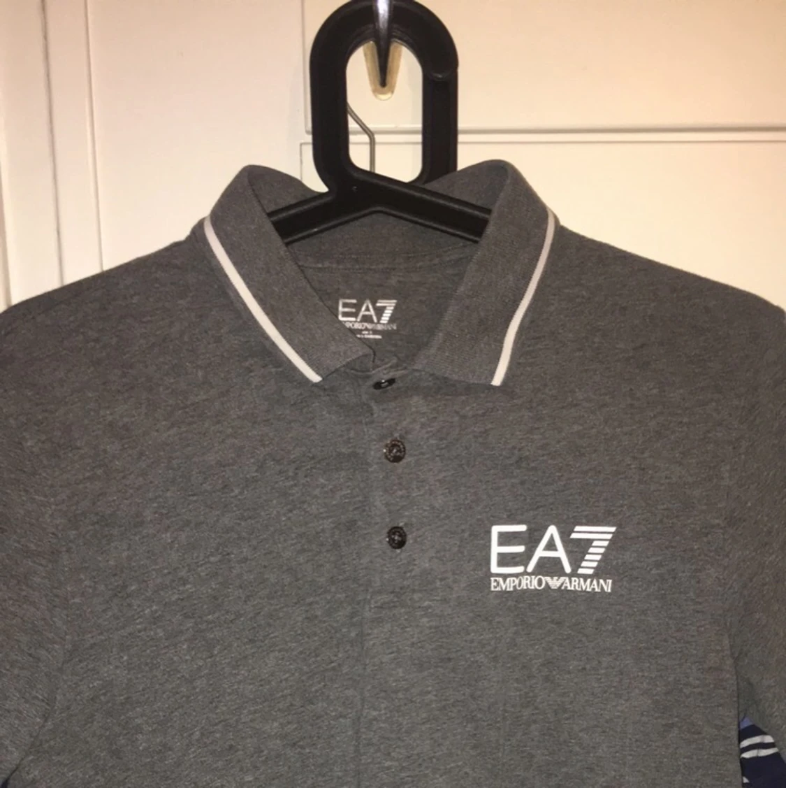 Armani Piké tröja grå