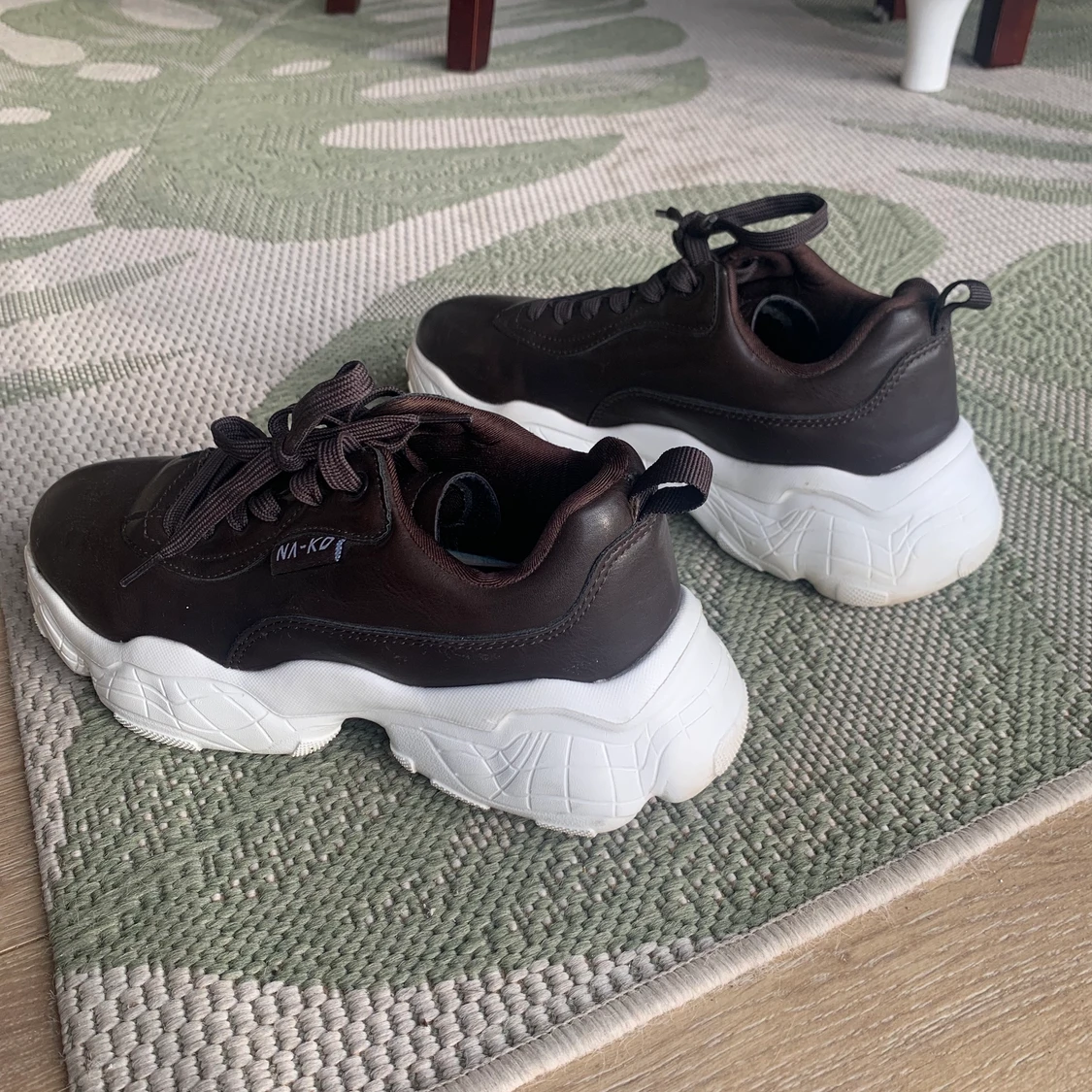 Läderskor i nyskick - 90