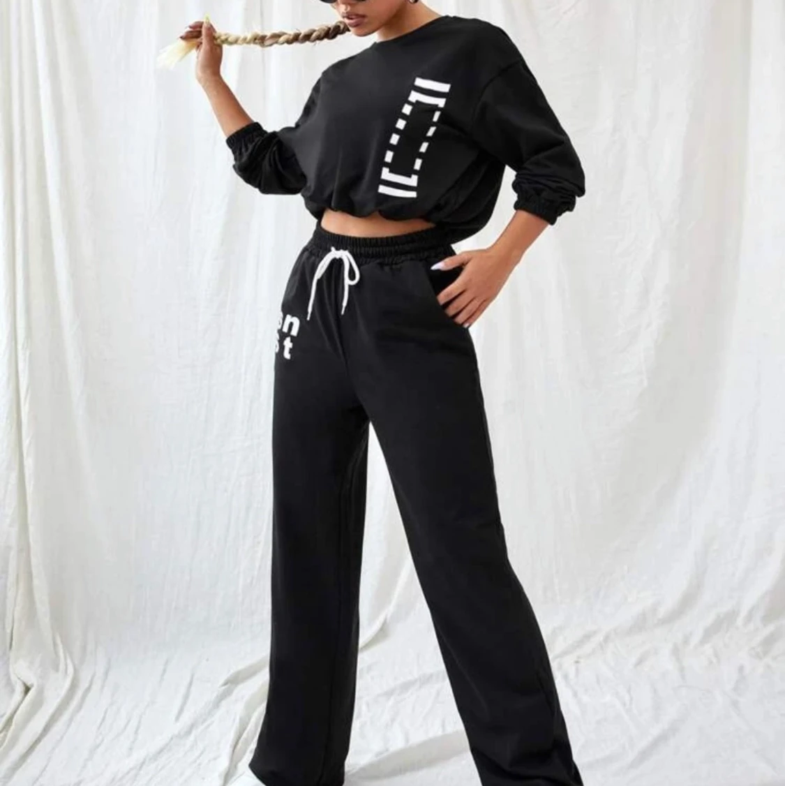 SHEIN mjukisbyxa st XS - 91