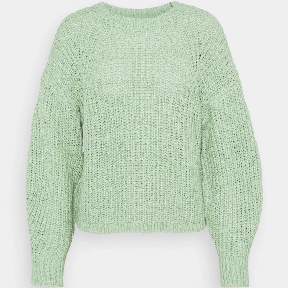 Grön stickad tröja