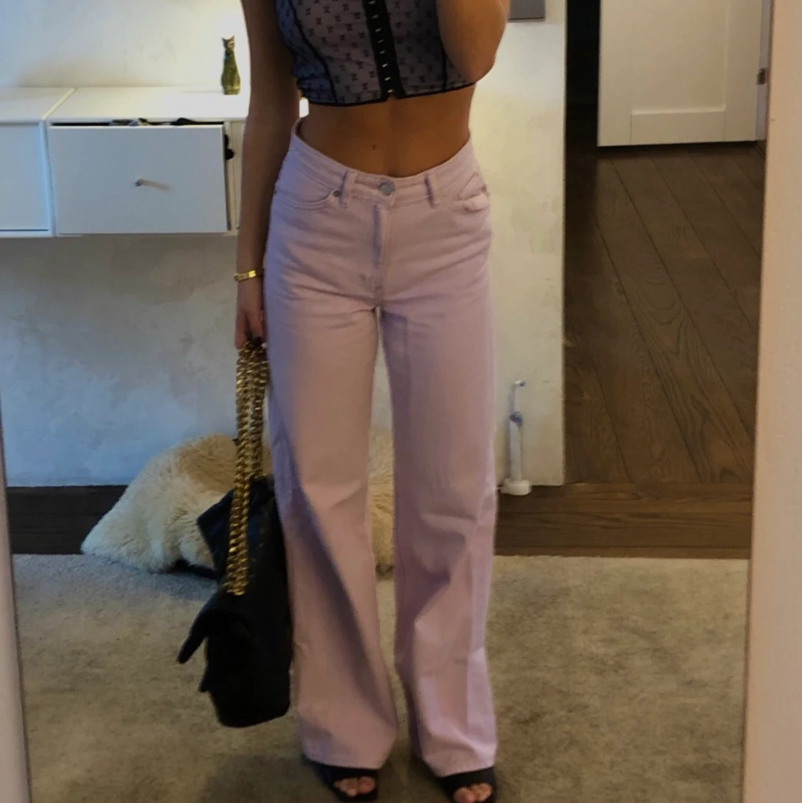 Ljuslila Jeans från Monki  - 90