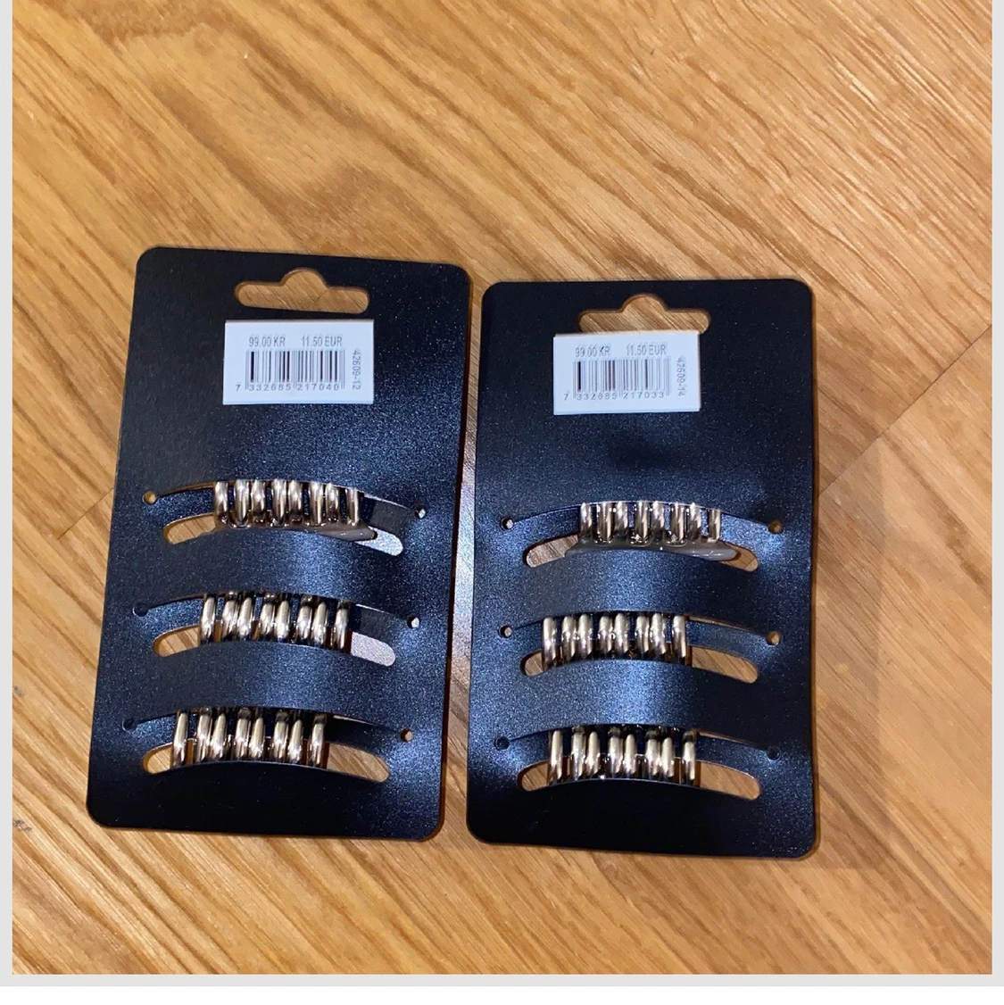 Mini hår klämmor Åhléns  - 90