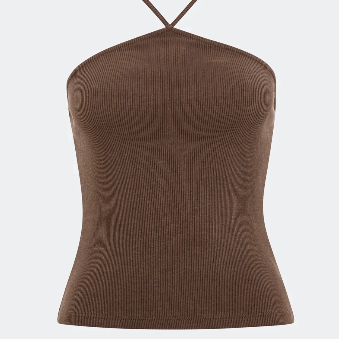 Chokladbrunt linne - 90