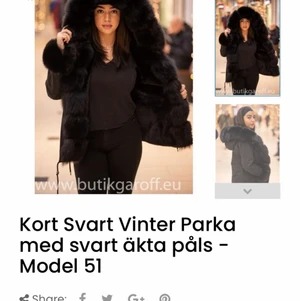 Garoff parks jacka med äkta päls - Storlek M men passar lika gärna L som S. Använd 1 vinter men enbart lite sliten på ärmarna. Snören saknas även ( går att köpa separat i butiken). Vid snabb affär är jag redo att sänka priset. Köparen står för frakten