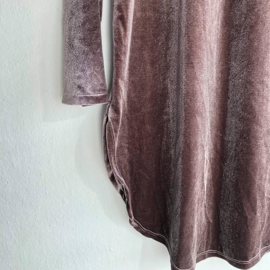 Purple velour dress  - 91