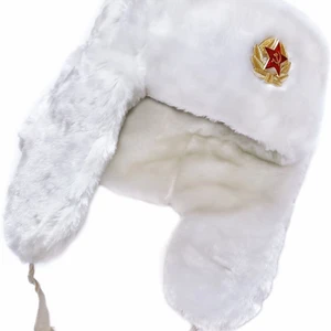 Vit rysk hatt - Cool vit rysk hatt. 