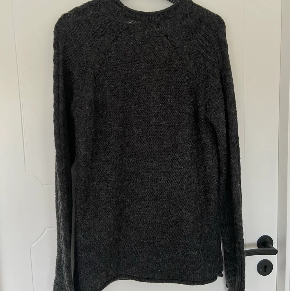 wool sweater, very warm and cozy! . Stickat.