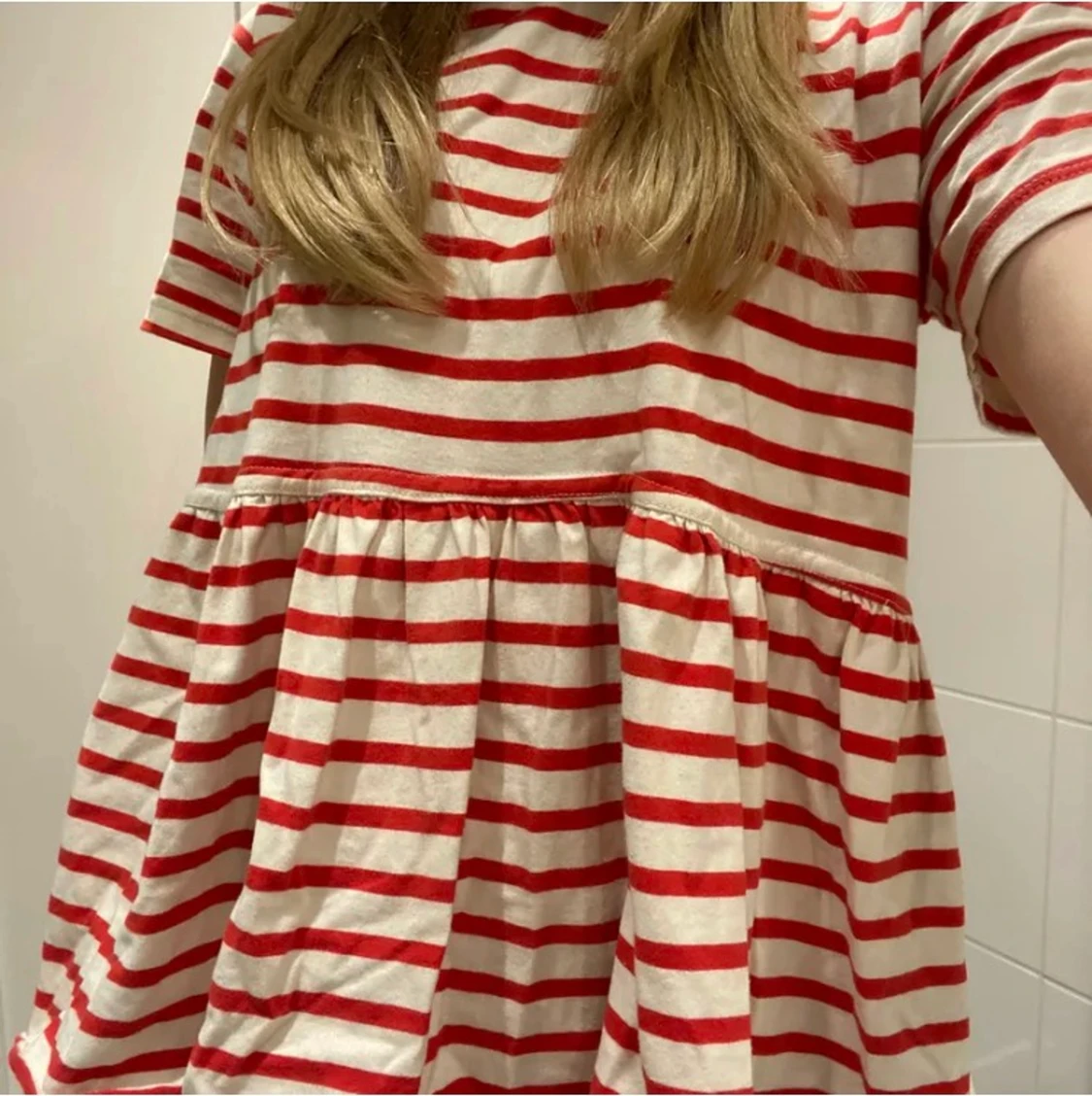 randig tröja från zara