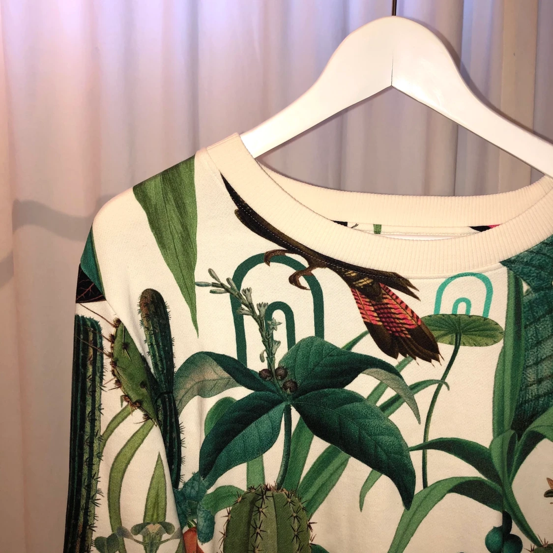 Mönstrad sweatshirt - 90