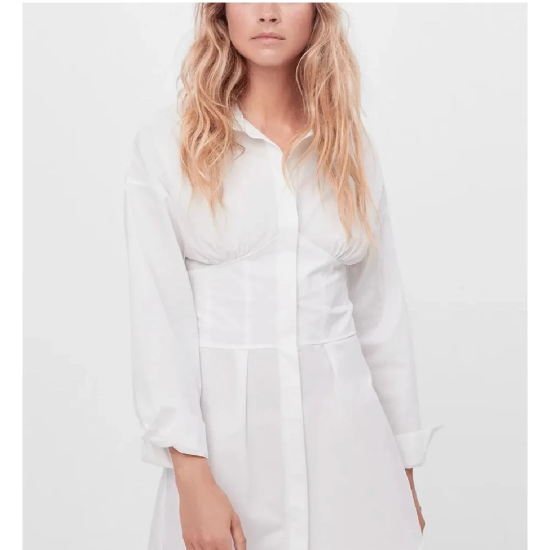 Skjortklänning från Bershka