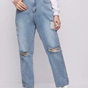 Trendiga jeans, normal passform med lite stretch 