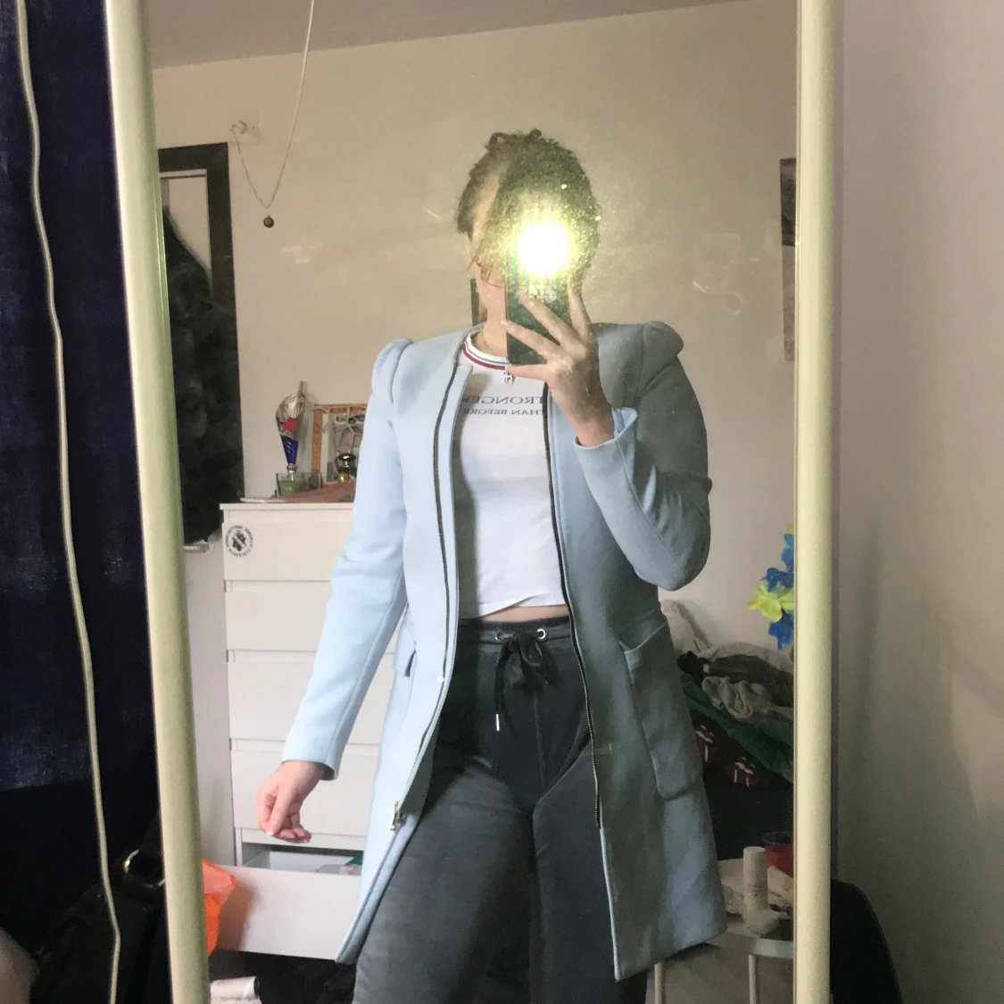 Skitsnygg blå kappa!!