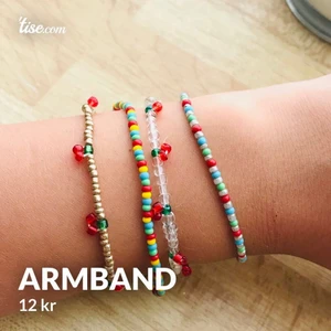 Armband - 12kr/st , kan göras i vilka färger som hälst 