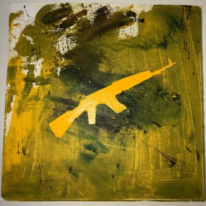 Ak-47 Tavla - Fet tavla